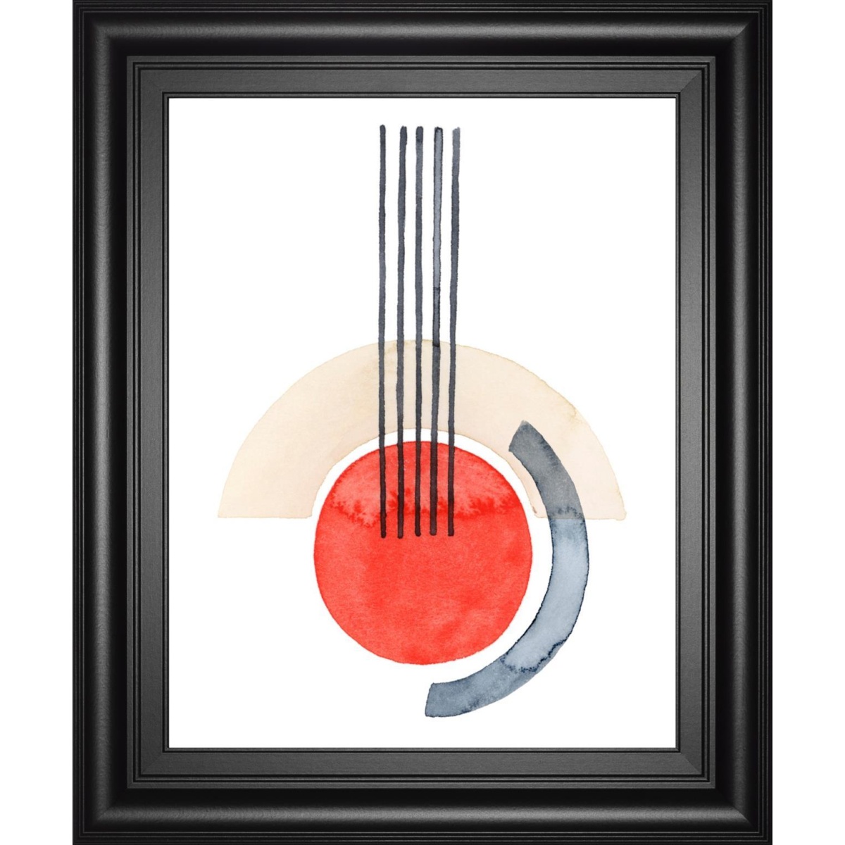 2105b966fda650e13d0dfe9d51b88177 22x26 Deco Sunrise III By Grace Popp - White - Image 1