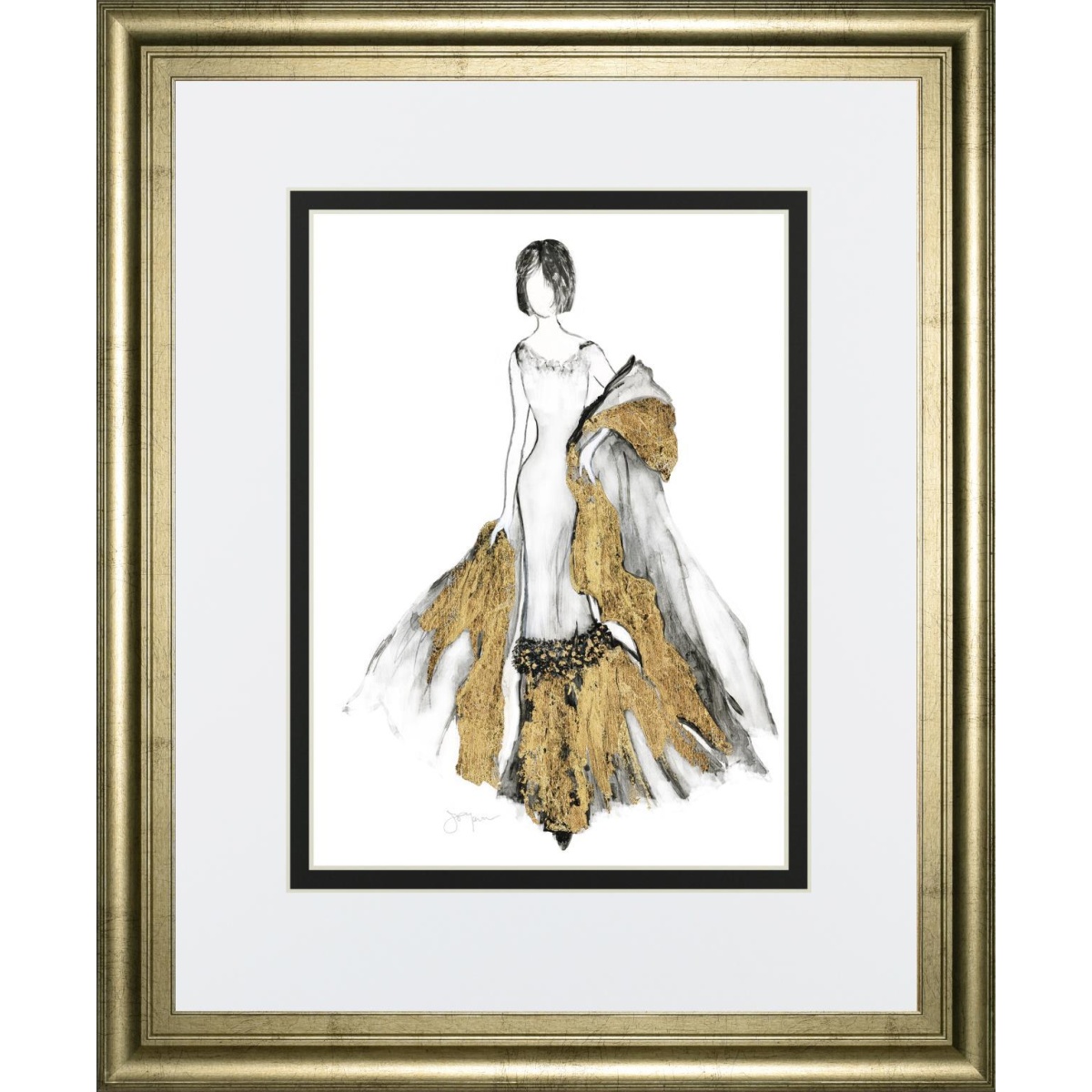 272bf02d7dd6681e1034f25f3874996c 34x40 All That Glitters II By Tava Studios - White - Image 1