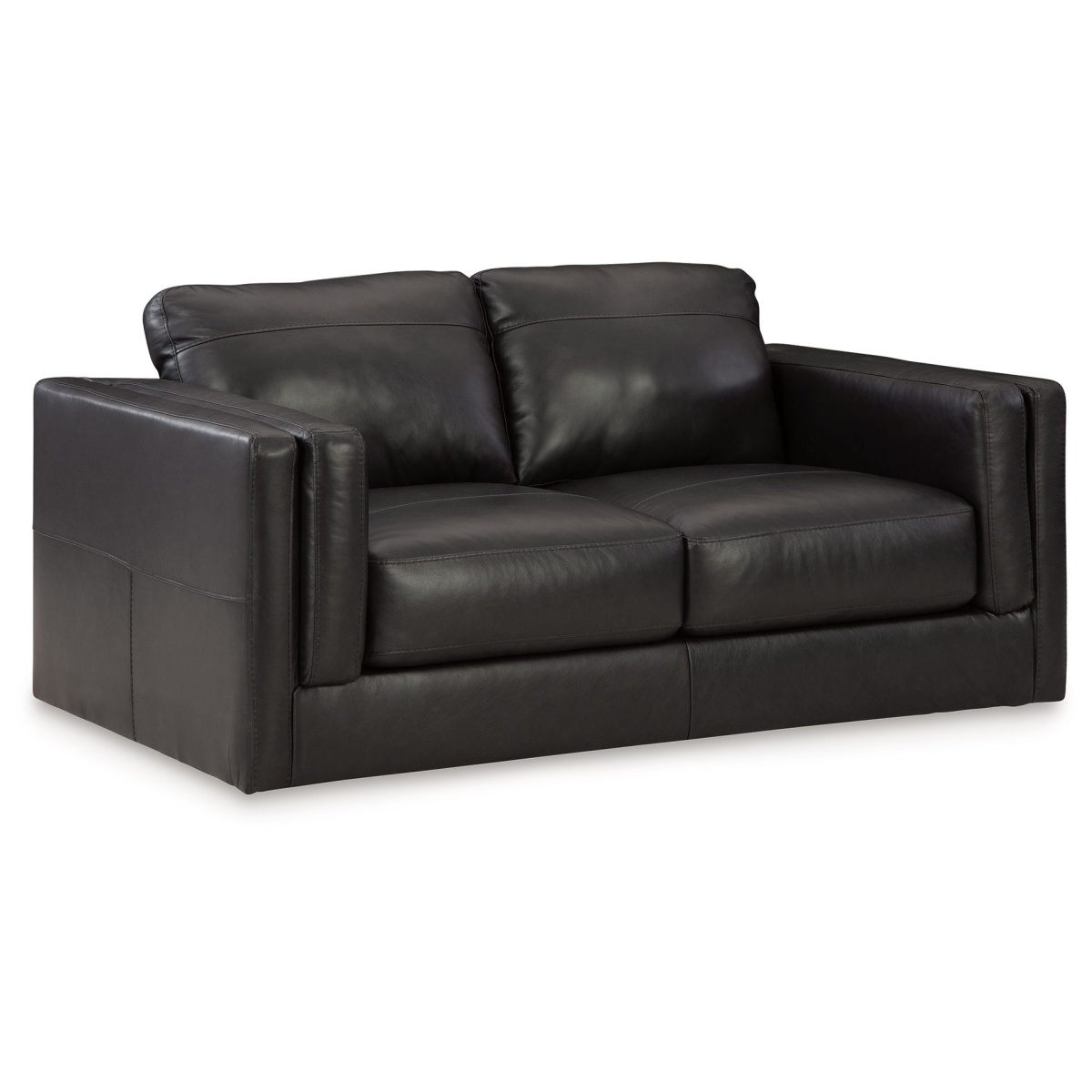 27dfed93a1e4ce3ac8e58cec4c8b0f6b Amiata - Loveseat - Onyx - Image 1