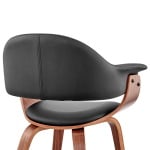 Adalyn - Dining Room Accent Chair - Black / Walnut - Image 7