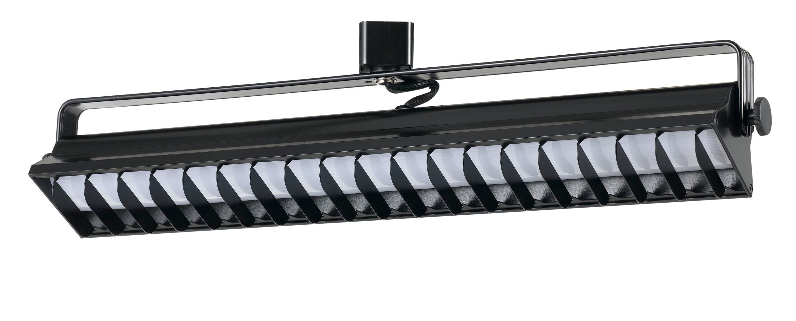 4.8" Height Metal Track Head - Black - 20.25" Length