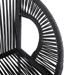 Acapulco - 26" Indoor / Outdoor Steel Bar Stool - Black - Image 6