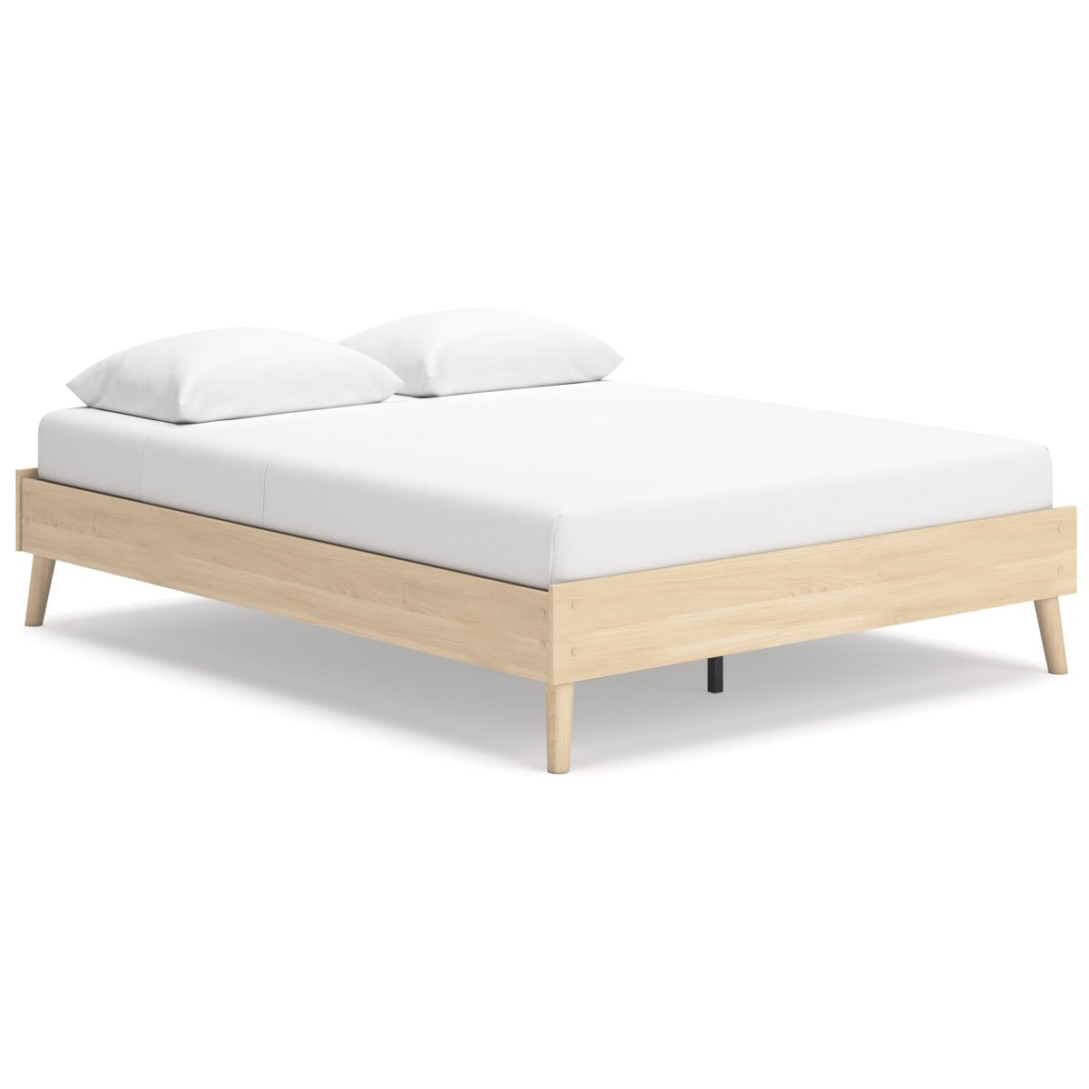 37793e6408a9171c3b2ee60b98bf2086 Cabinella - Queen Platform Bed - Tan - Image 1