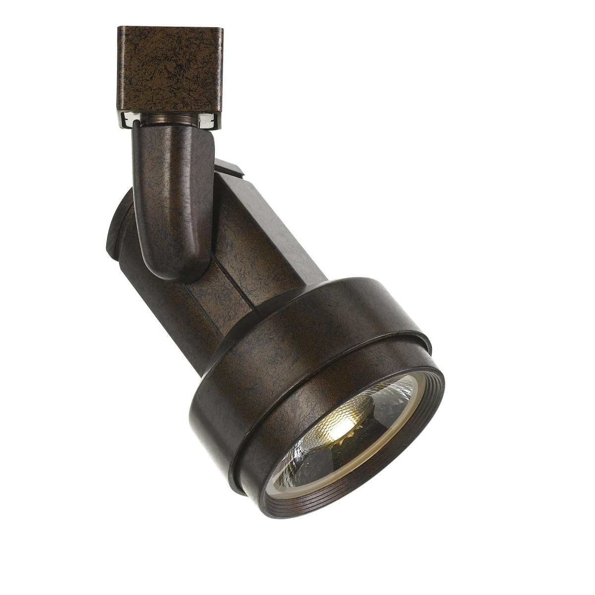 38d9fba7cd0a74204bcb0366e60f2a41 6.25" Height Metal Track Head - Rust - LED18W - Image 1