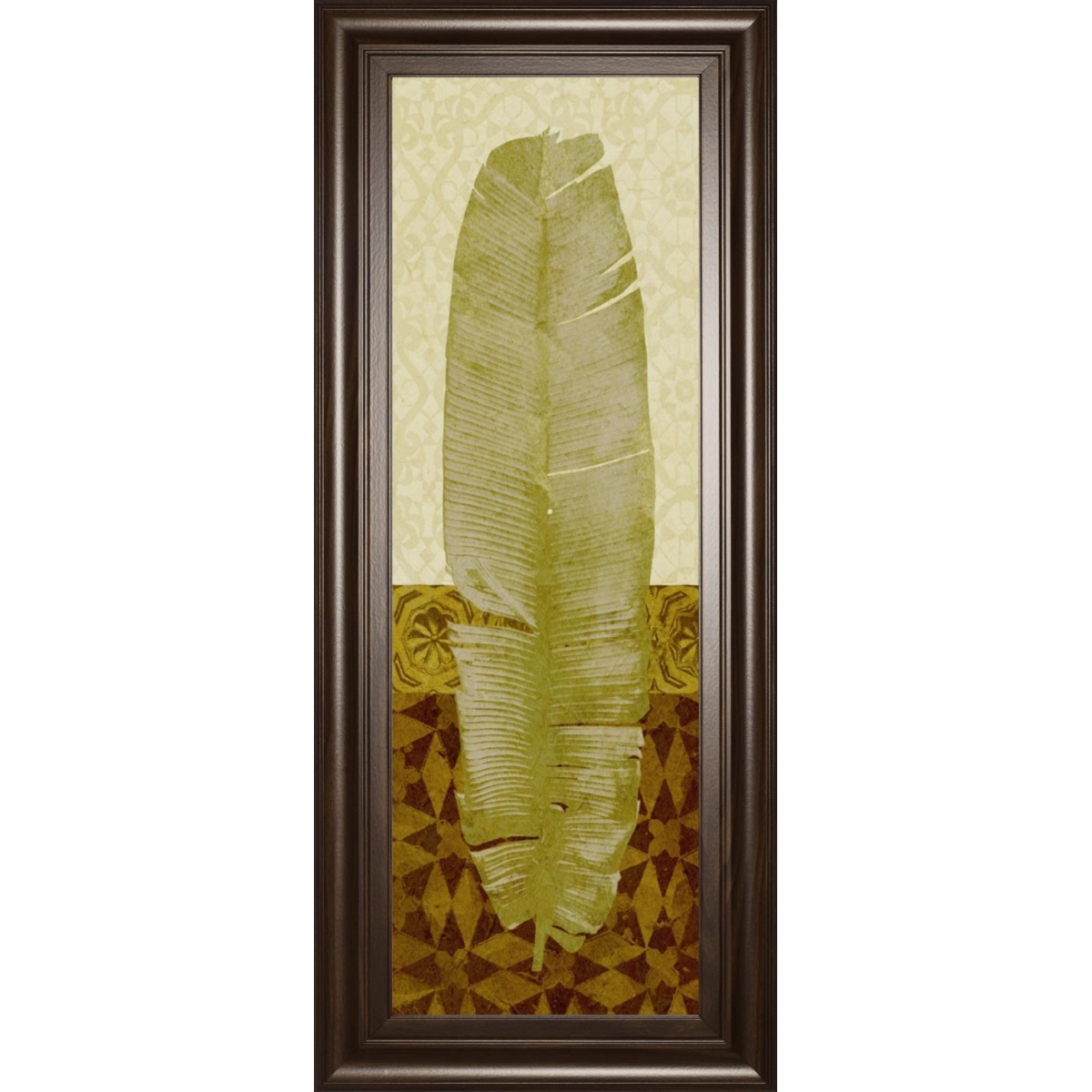 3a191bab440d3e56cadd8b816e9c1304 18x42 Tropical Frond I By Alonzo Saunders - Green - Image 1