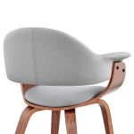 Adalyn - Dining Room Accent Chair - Gray / Walnut - Image 7