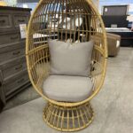 Wicker Swivel Chair