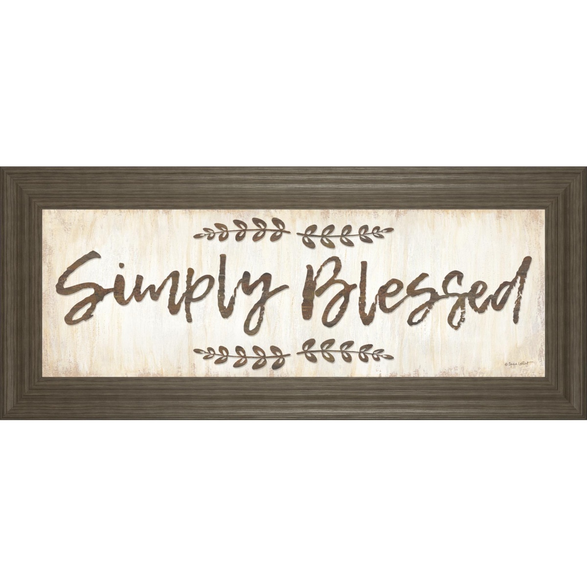 3f888ae8c4226d1090679a00a59d70b7 18x42 Simply Blessed By Annie Lapoint - Beige - Image 1
