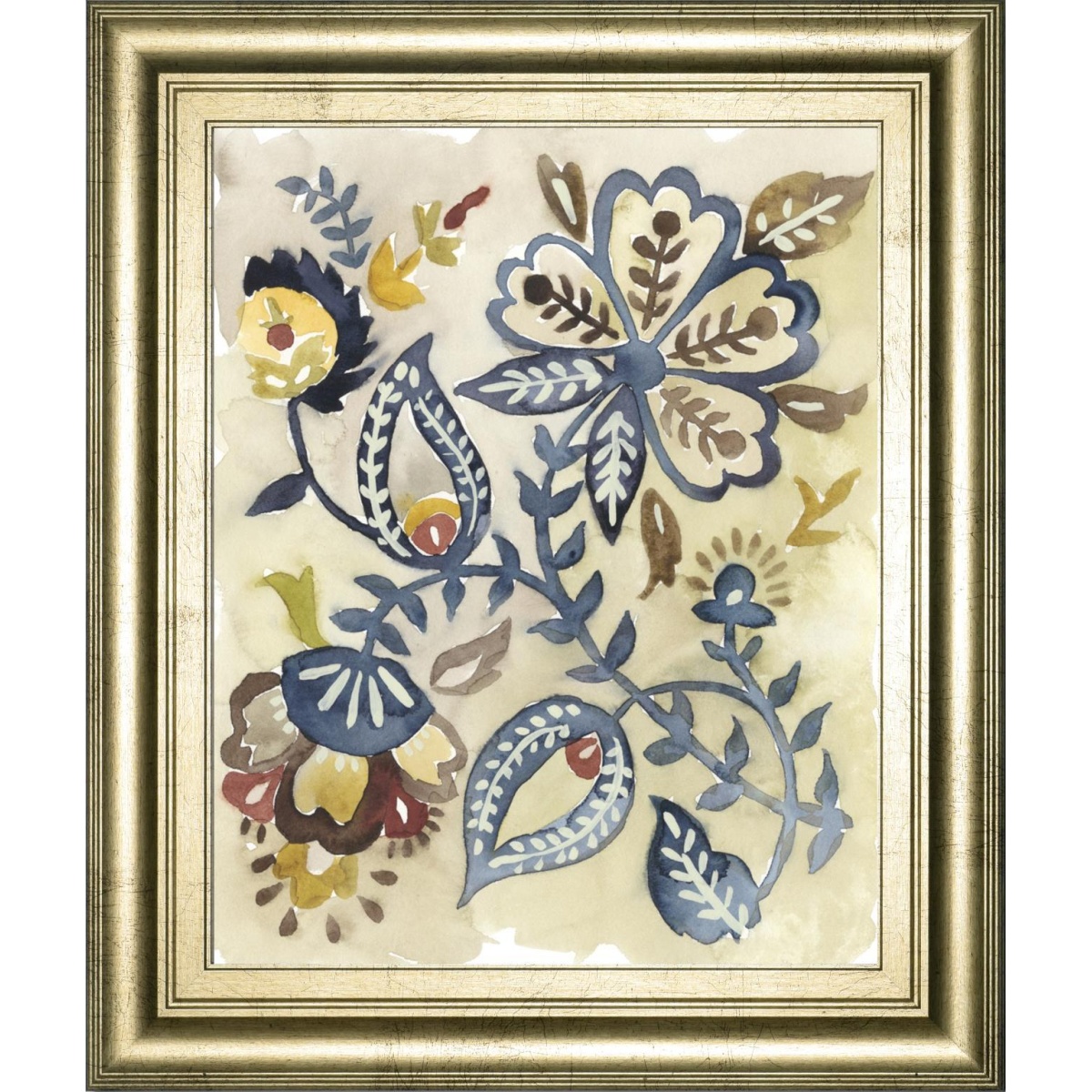 456f1a9e4fff675567e1e08293f684f1 22x26 Paisley Path III By Chariklia Zarris - Beige - Image 1