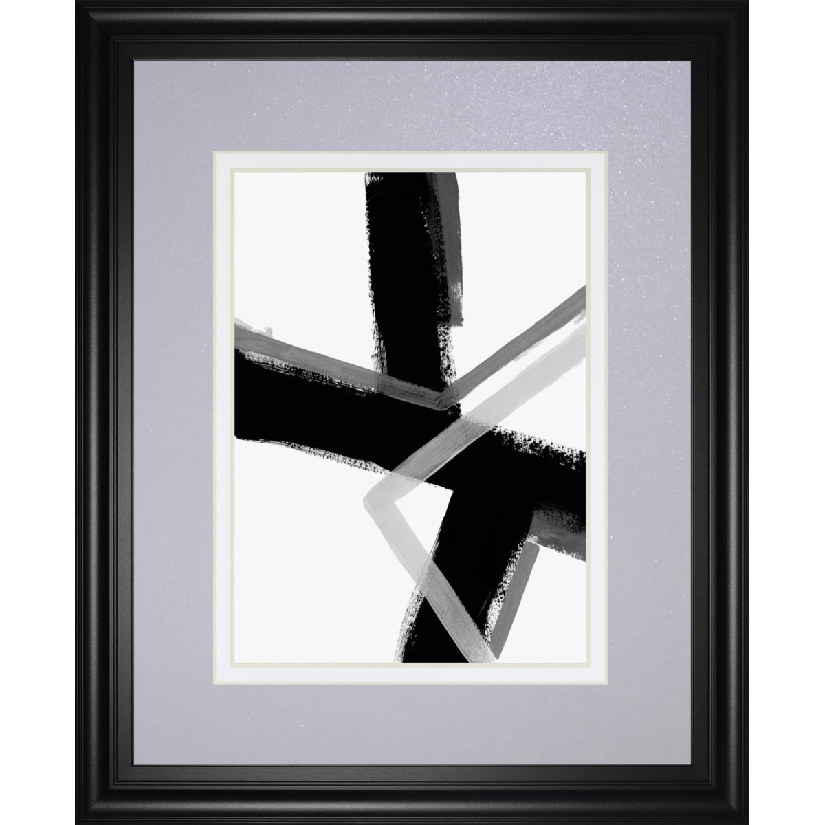 472cfc40fde8838b03b8287bbc704859 34x40 Angular Pulse IV By June Erica Vess - Gray - Image 1