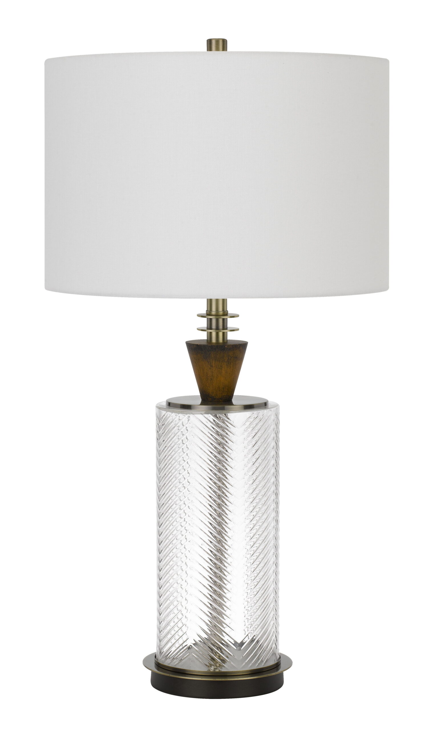 Sherwood - Table Lamp - Glass & Dark Bronze