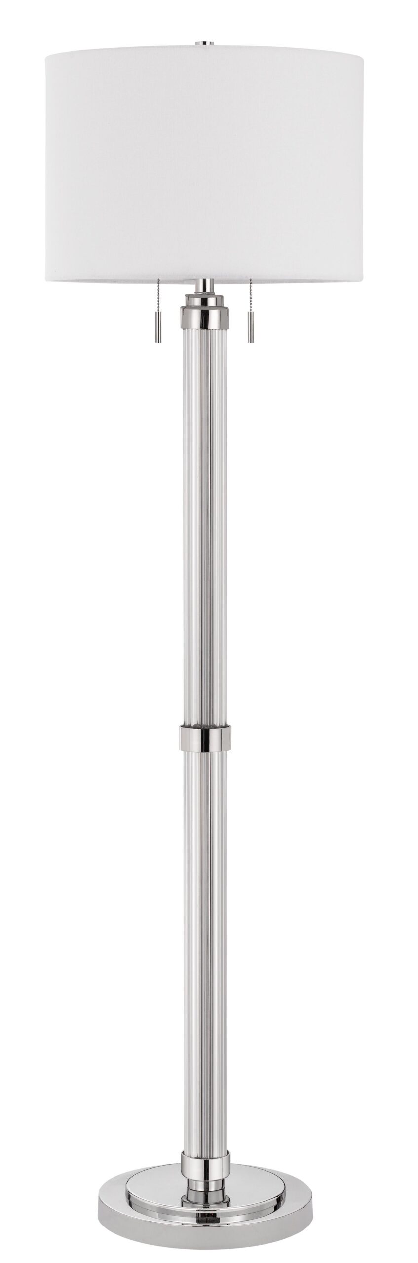 Montilla - 60" Height Metal Floor Lamp - Brushed Steel