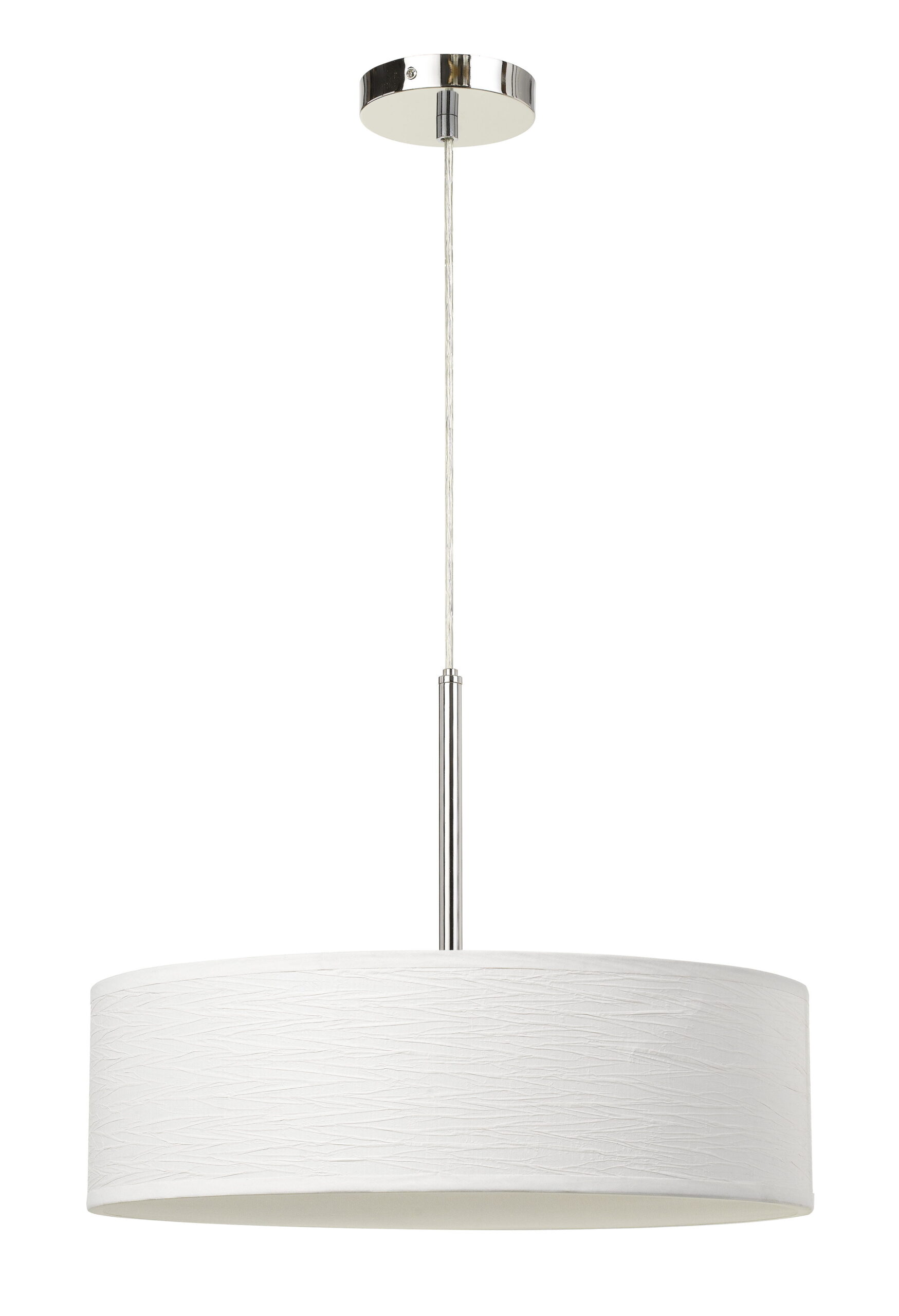 LED Pendant - Patterned White