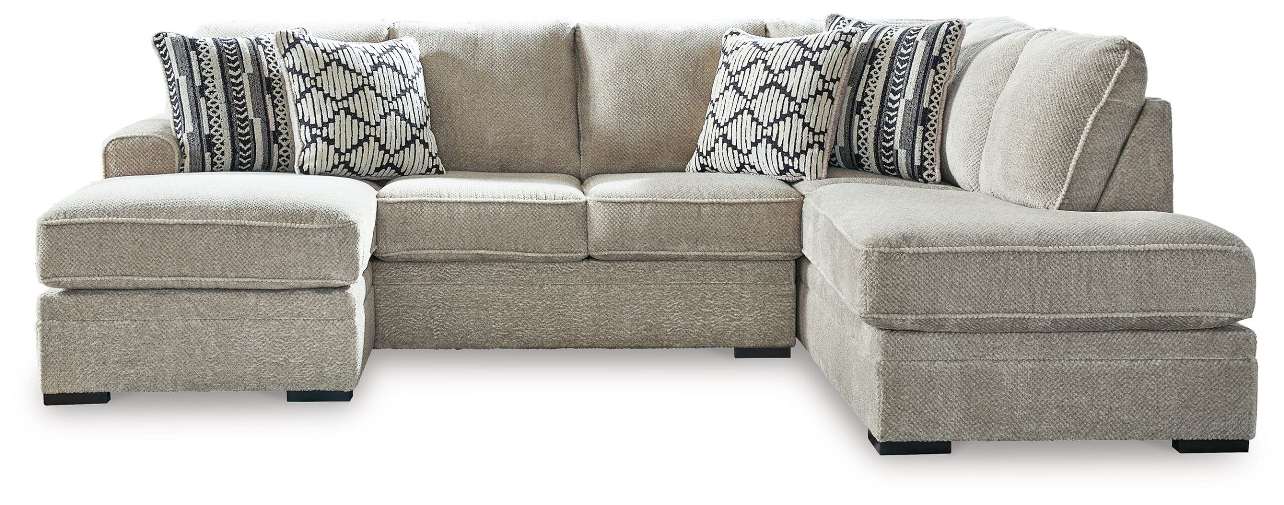Calnita - 2-Piece Sectional With Raf Corner Chaise - Sisal