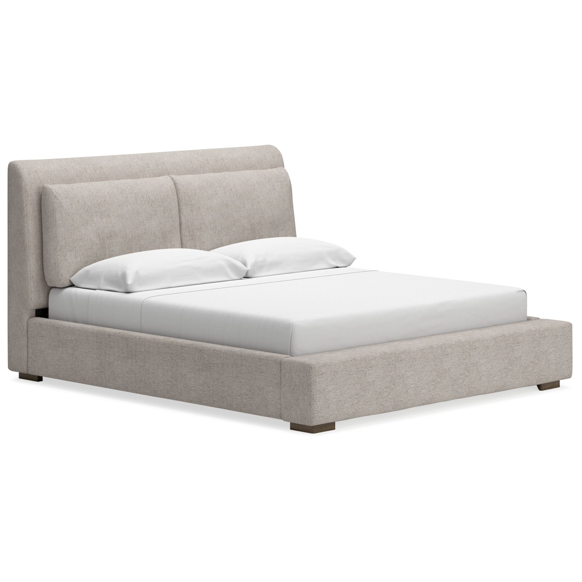 5474b635fc4536aa88d7981f8898c58d Cabalynn - Queen Upholstered Bed - Light Brown - Image 1