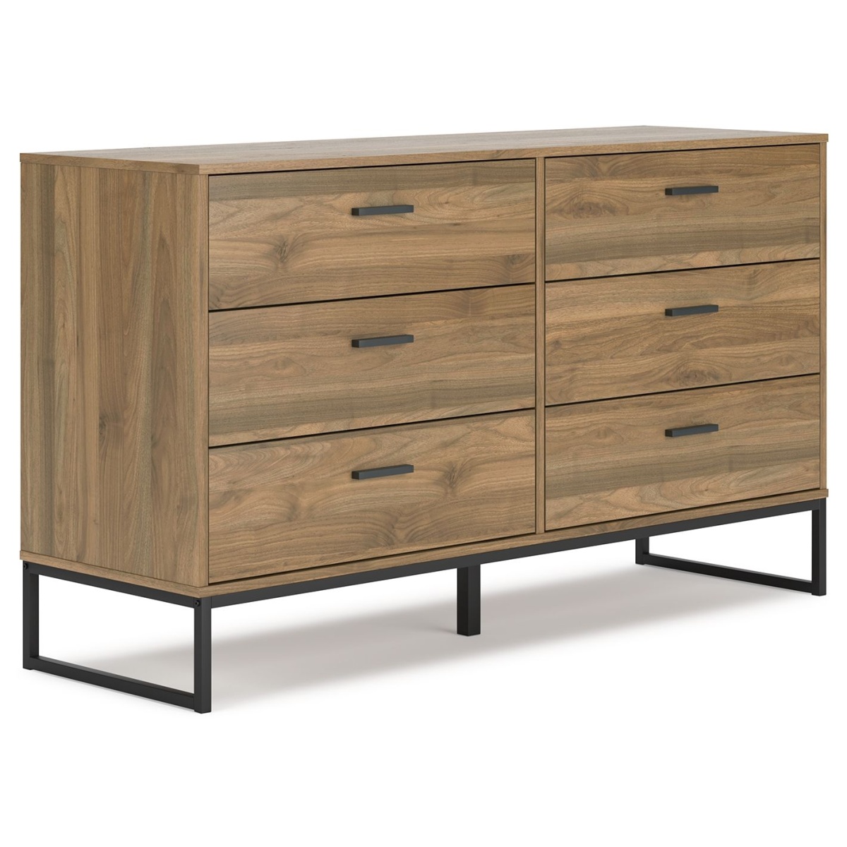 557a677b37ddcad5687ba28ef1f6c100 Deanlow - Six Drawer Dresser - Honey - Image 1