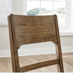 Cabalynn - Dining Uph Side Chair (Set of 2) - Oatmeal / Light Brown - Image 12