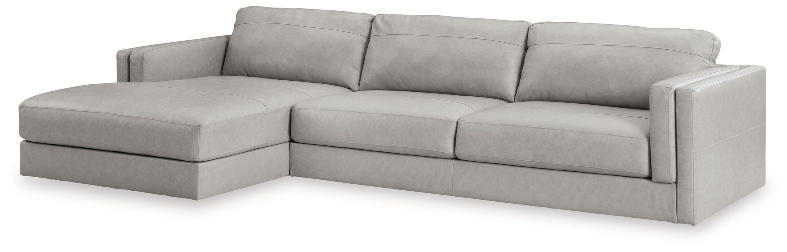 Amiata - 2-Piece Sectional With Laf Corner Chaise - Glacier