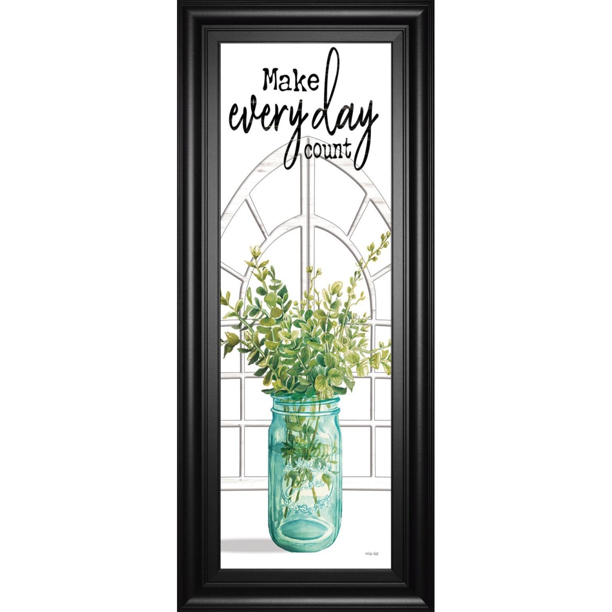 66fca614b0da547f3b8bd5e7b3b414f2 18x42 Make Every Day Count By Cindy Jacobs - Green - Image 1