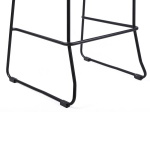 Shasta - 30" Outdoor Stackable Barstool (Set of 2) - Gray - Image 7