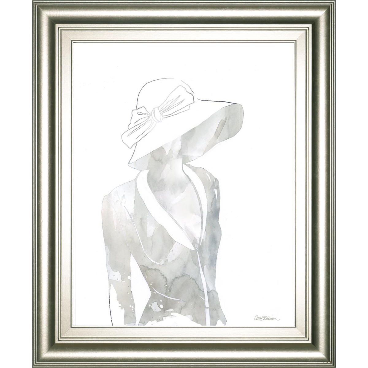 6c1ef066c7822e614536cf2634d5569a 22x26 Fashion Cover II By Carol Robinson - Pearl Silver - Image 1