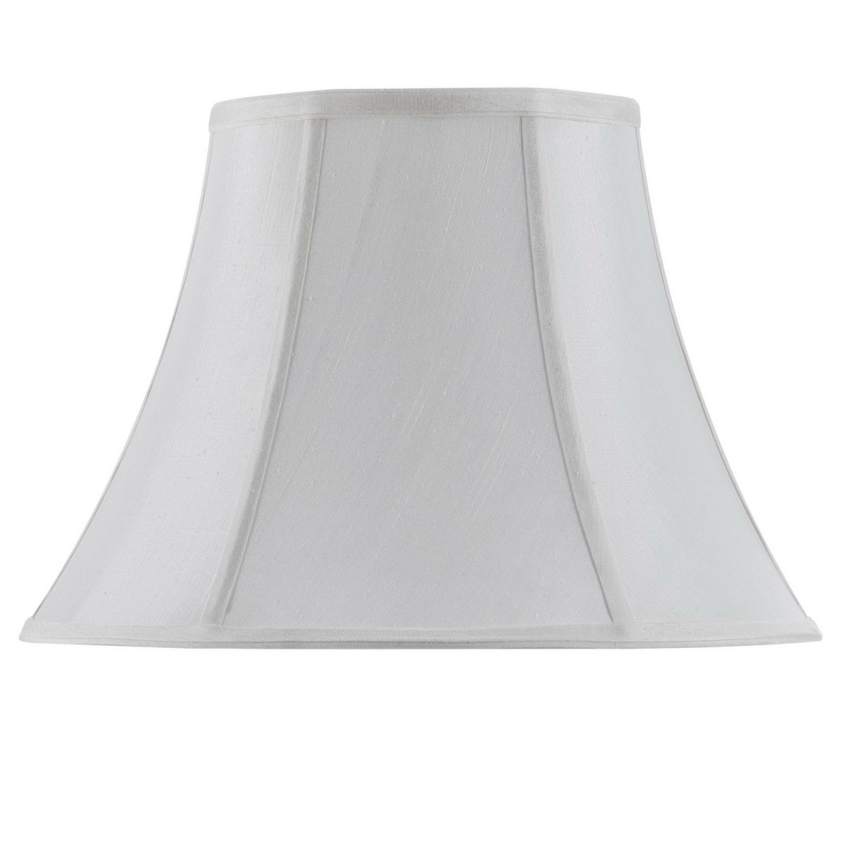 6c77f3749df04c6cd07b9bf8ed4a6ab5 Basic Bell - 10" Height Fabric Shade - White - Image 1