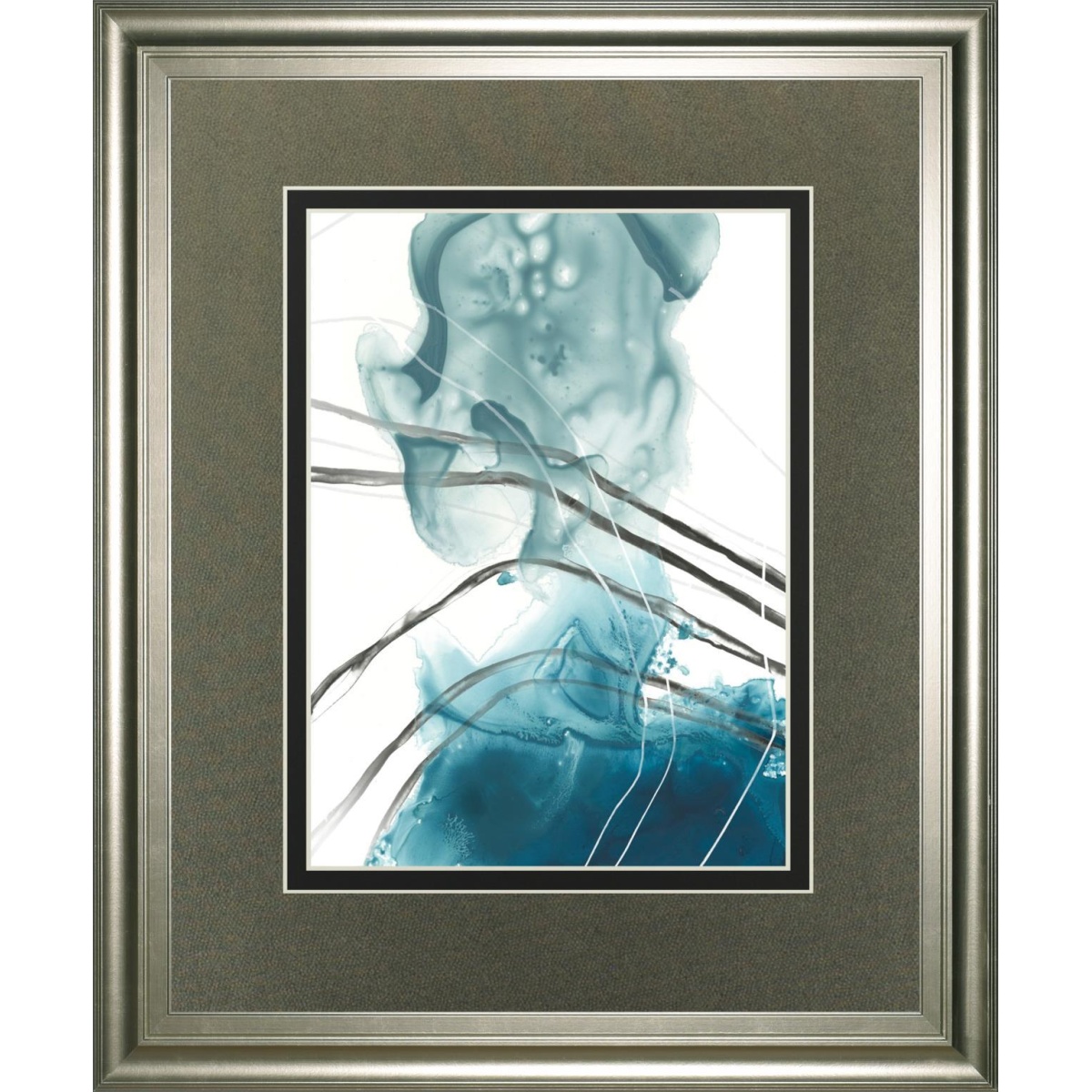 6ddf198020e80f03eac5c45c378efd48 34x40 Bella Indigo I By June Erica Vess - Blue - Image 1