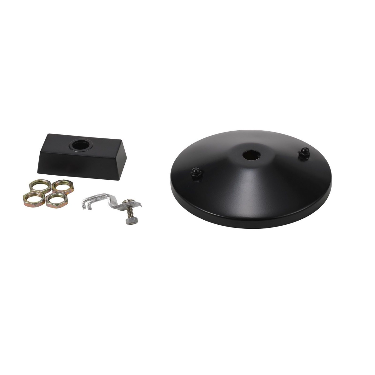 6f9fde2d9d21cc7d3f8cbbd4279be228 1" Height Drop Ceiling Assembly Plate - Black - Image 1
