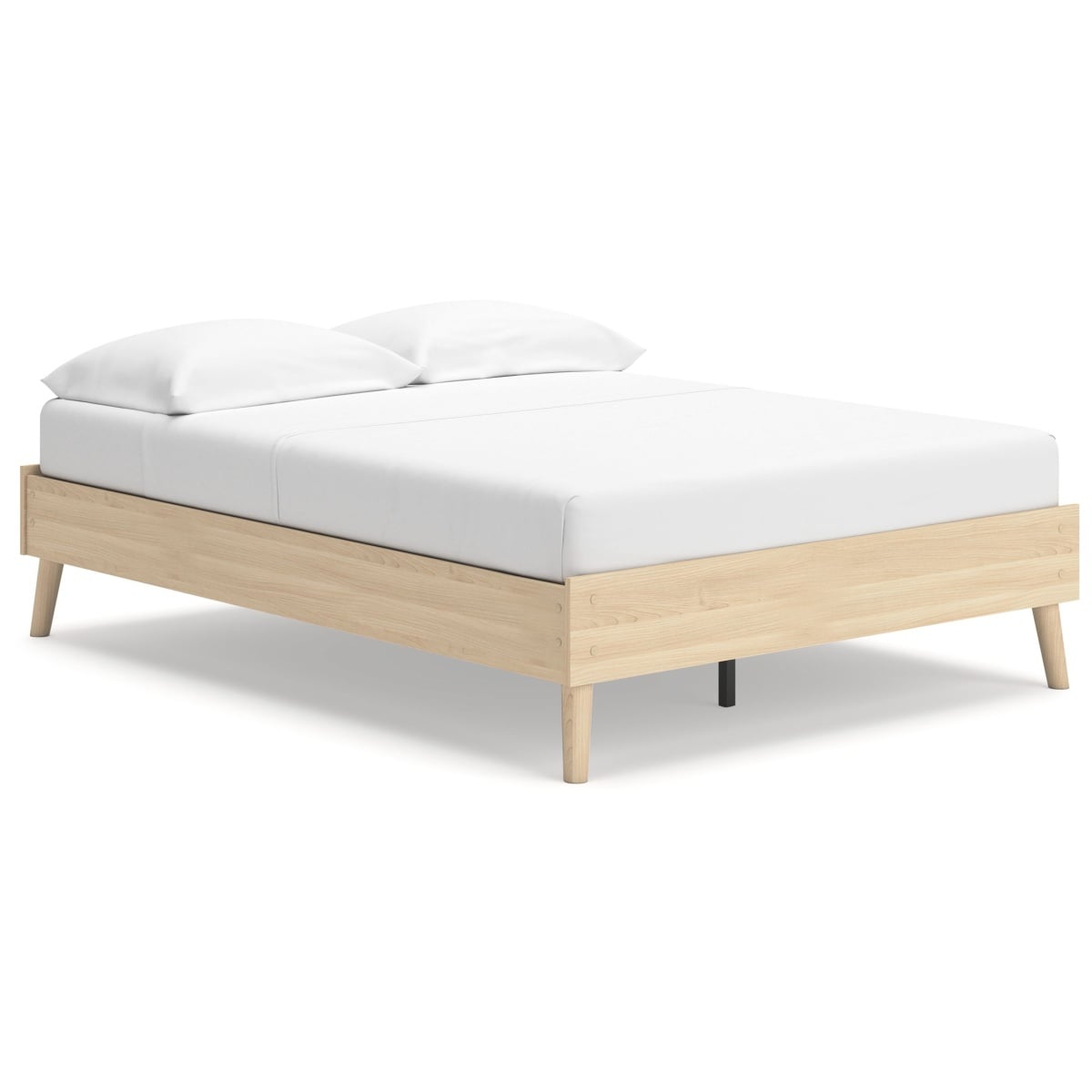 70de1782495cf31644ce9e77029880fb Cabinella - Full Platform Bed - Tan - Image 1