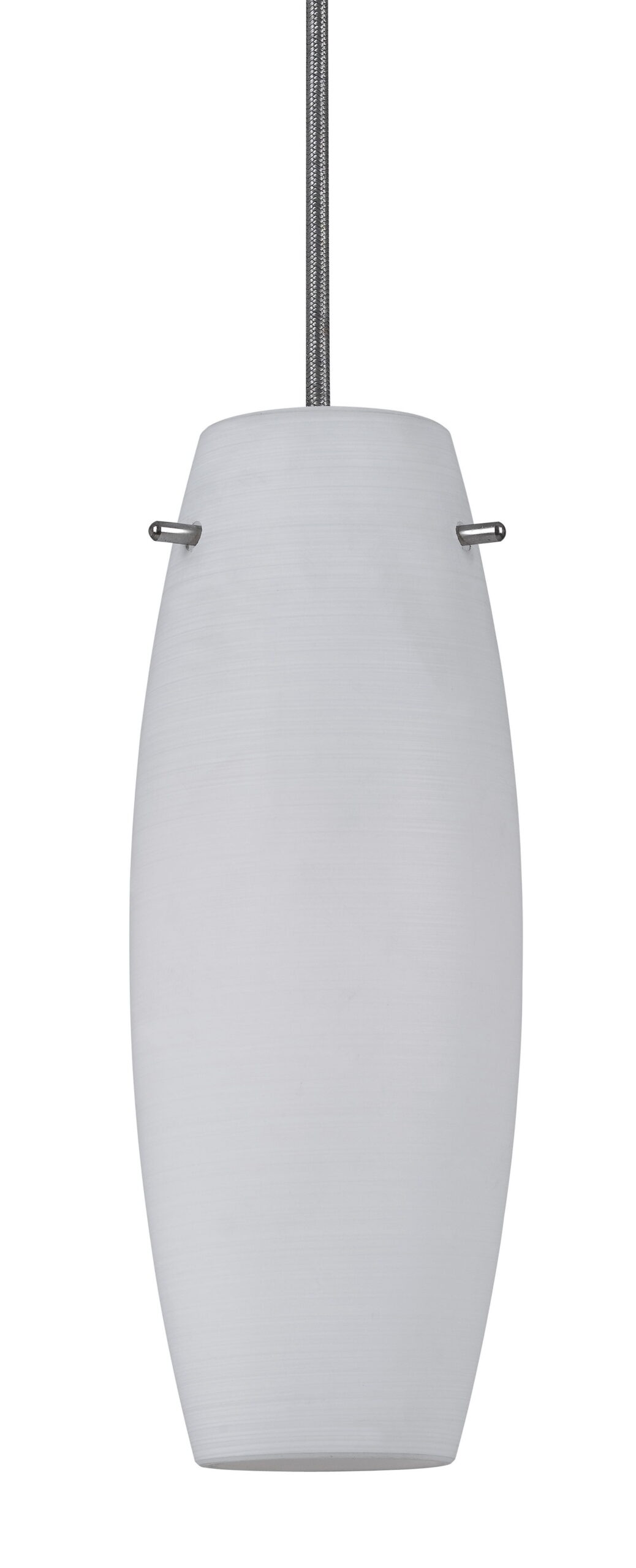 9.8" Height Metal Pendant - Rust