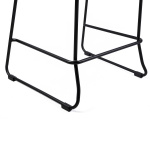 Shasta - 26" Outdoor Stackable Counter Stool (Set of 2) - Black - Image 7
