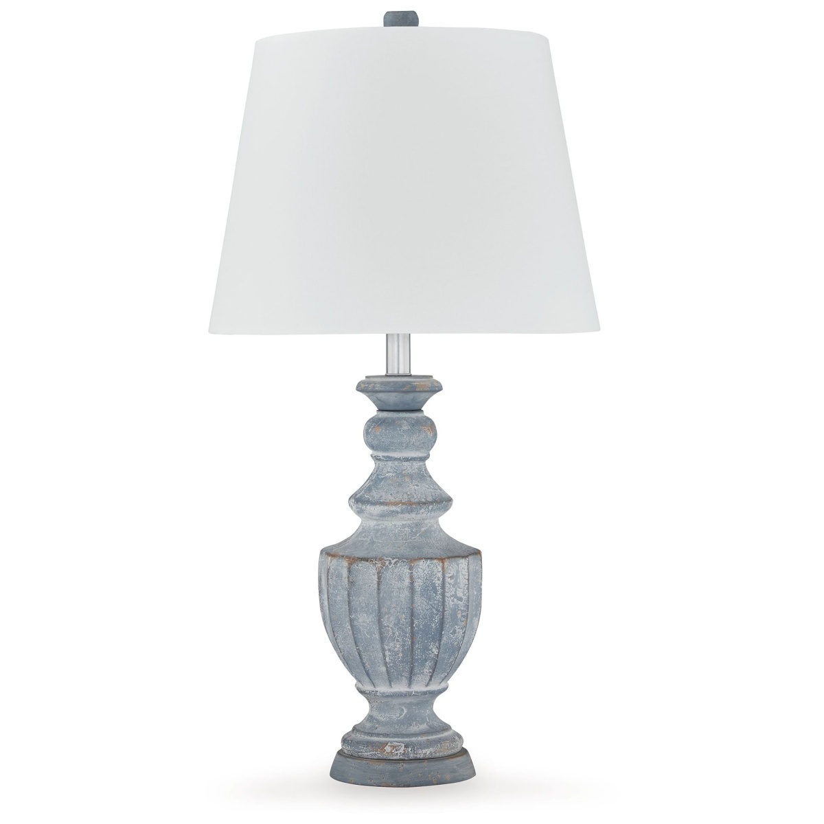 7c74a5da79f0ef2368cf99c3652f94d5 Cylerick - Terracotta Table Lamp - Antique Blue - Image 1