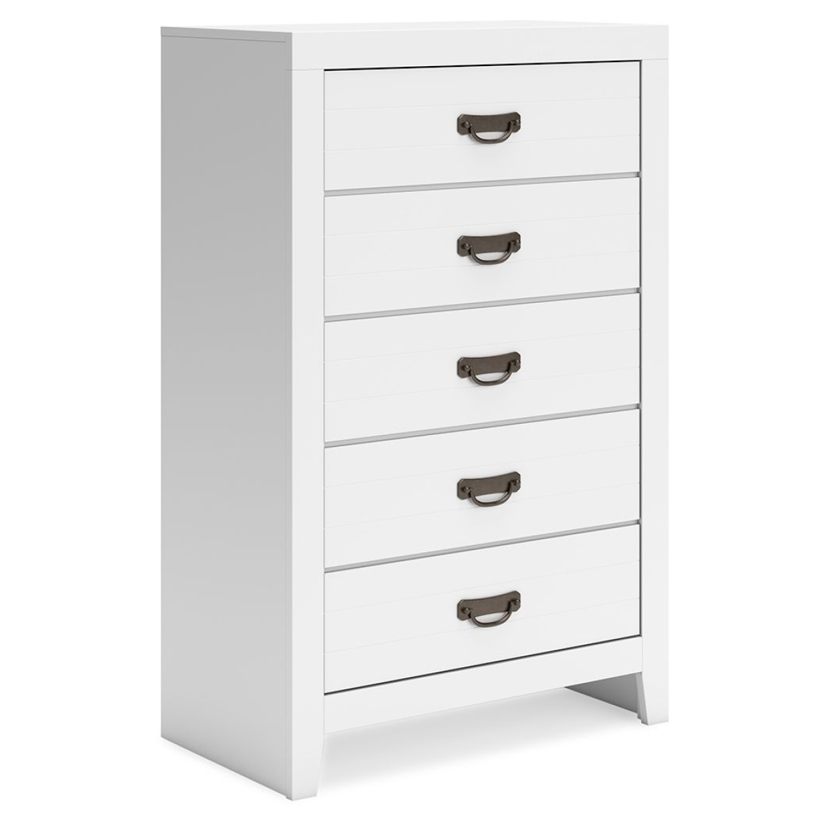 7ea995a72a8d10e483708951ee953e43 Binterglen - Five Drawer Chest - White - Image 1
