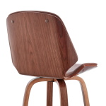 Arabela - 26" Swivel Bar Stool - Brown / Walnut - Image 7