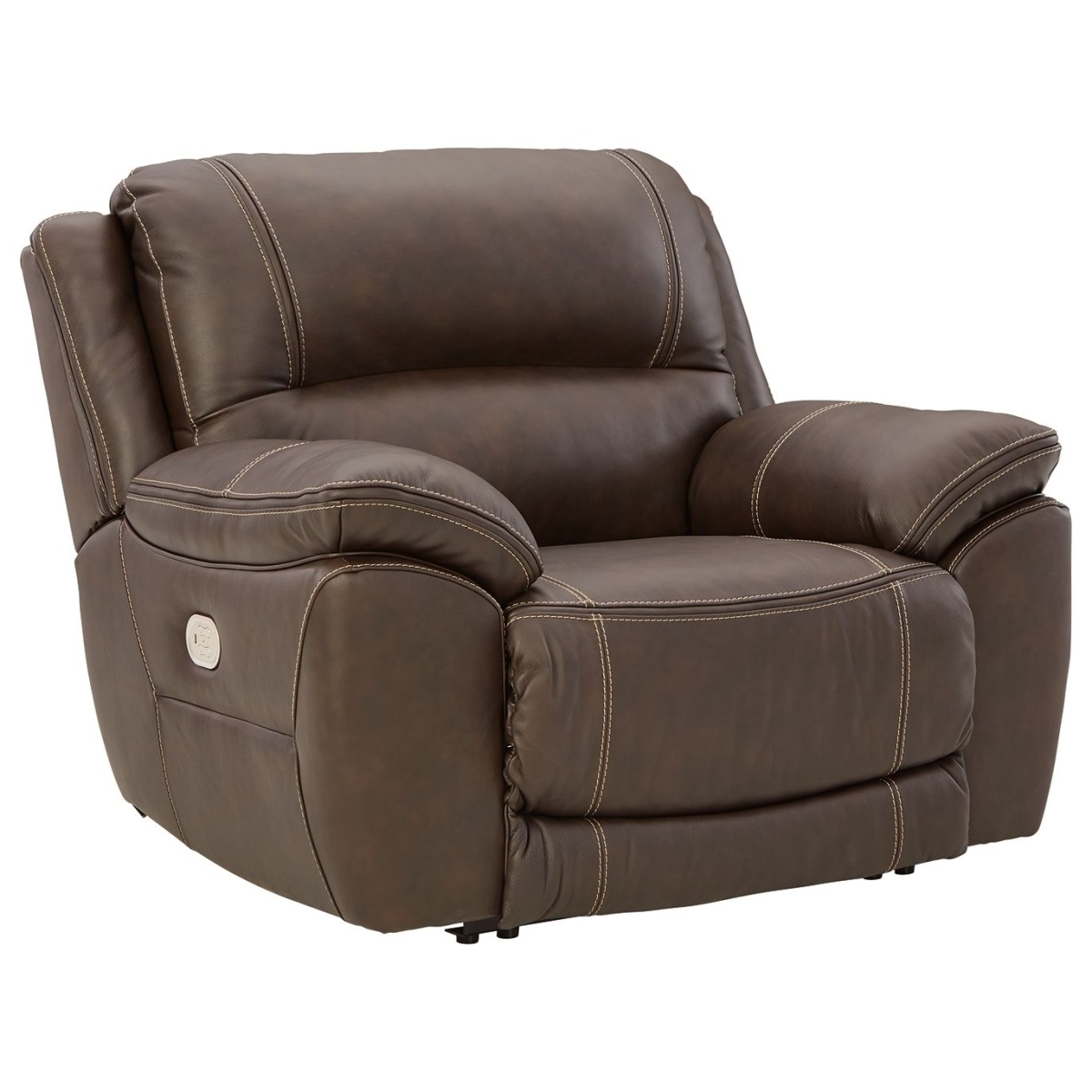 8219d6c515e38627219801b4b4de1607 Dunleith - Zero Wall Recliner w/PWR HDRST - Chocolate - Image 1
