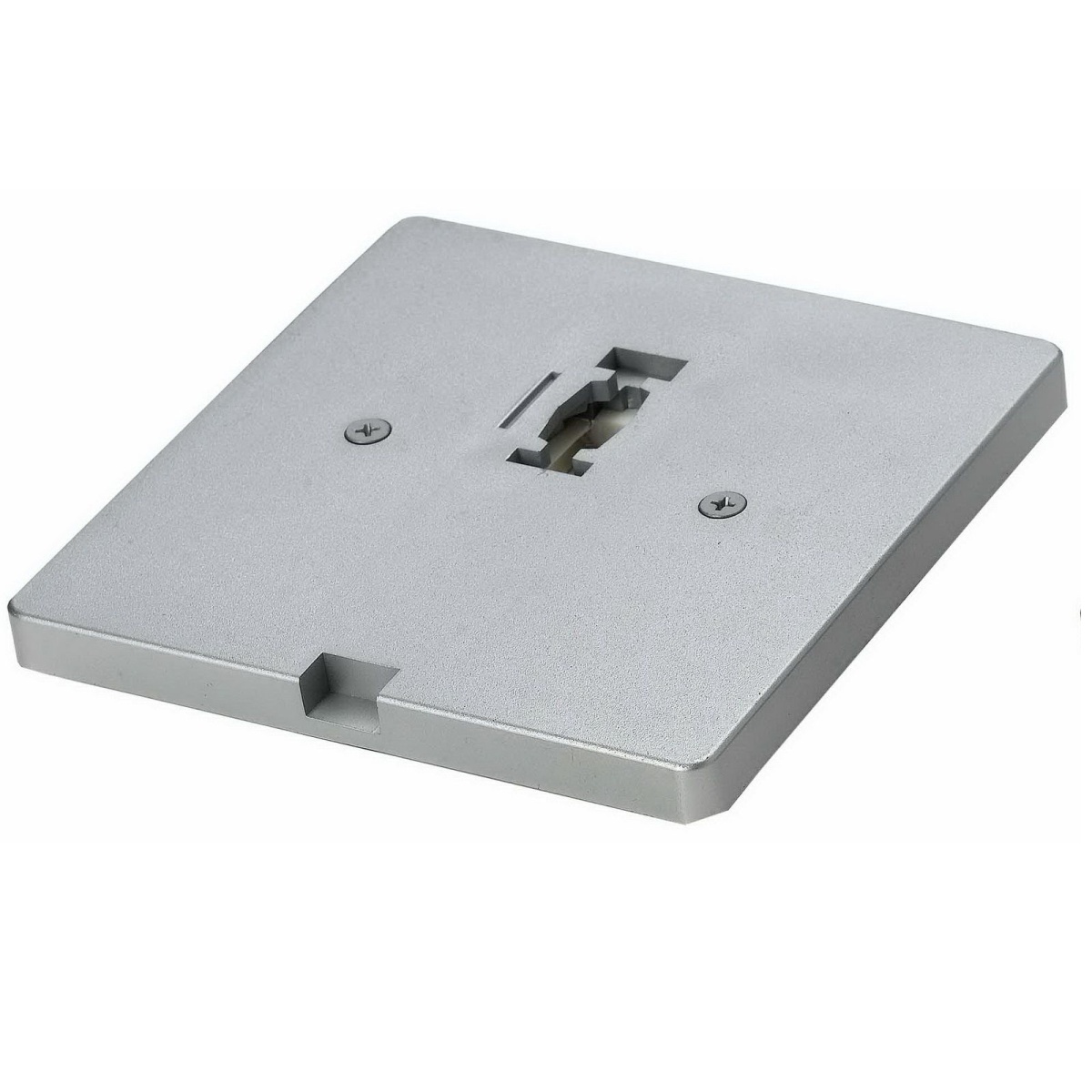 821aff716fce532556d7beb93ca20527 0.5" Height Monopoint - Brushed Steel - 5.4" x 5.4" - Image 1