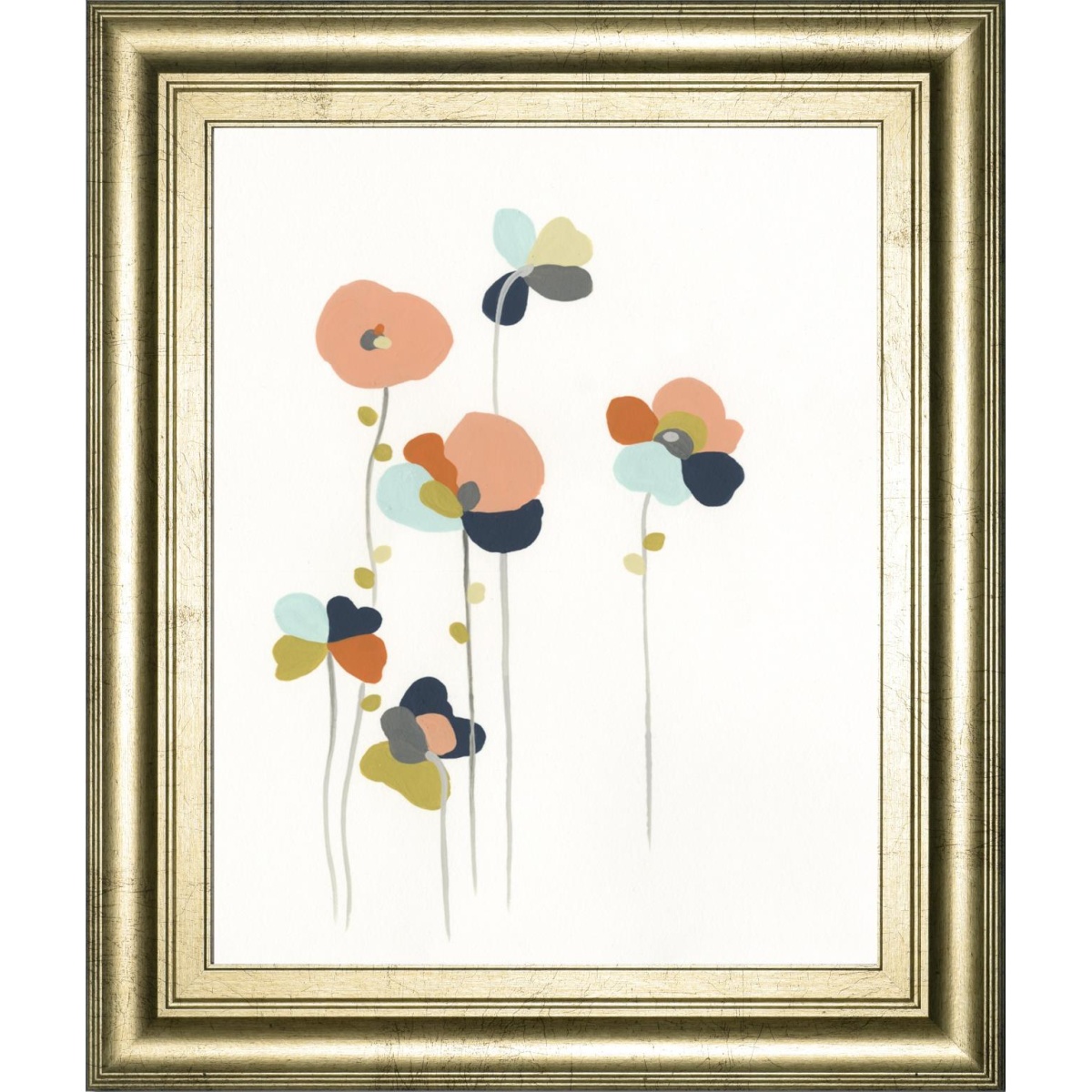 8b8399e27434a15e0d52cb7b0abcfdb6 22x26 Modular Bouquet I By June Erica Vess - White - Image 1