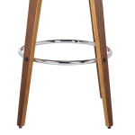 Shelly – 30″ Bar Height Swivel Bar Stool – Brown / Walnut Bar Height (28"-30") Direct Express 27