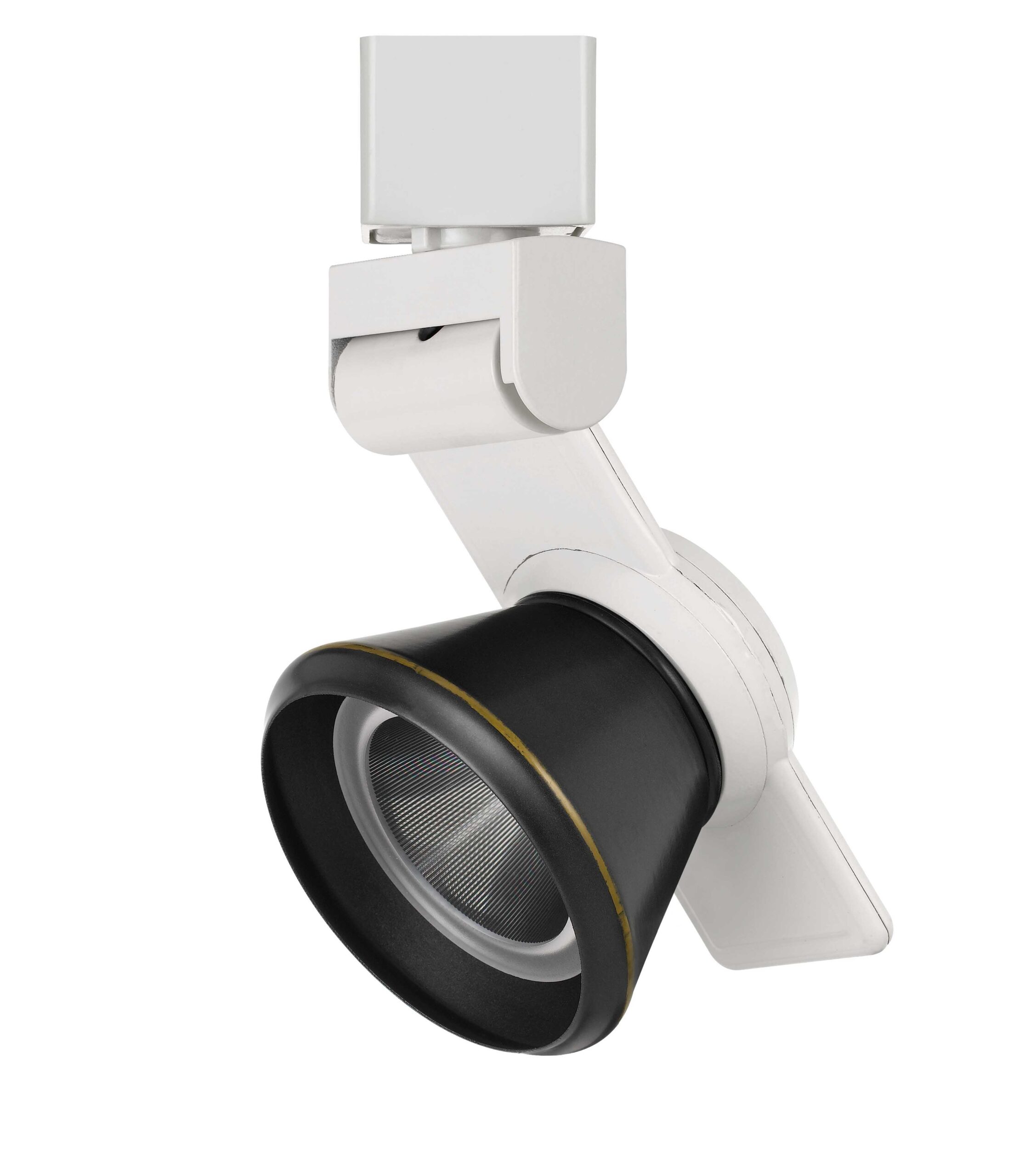 6" Height Metal Track Head - White & Dark Bronze