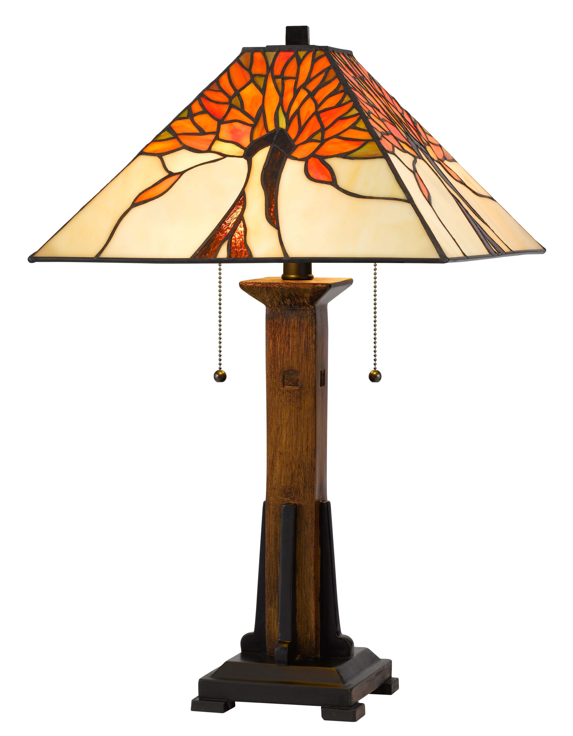 Tiffany - 23" Height Table Lamp - Dark Bronze