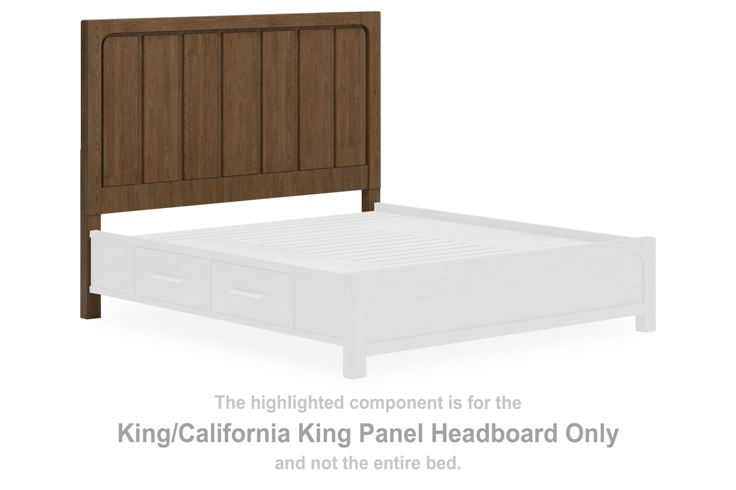 Cabalynn - King/ California King Panel Headboard - Light Brown