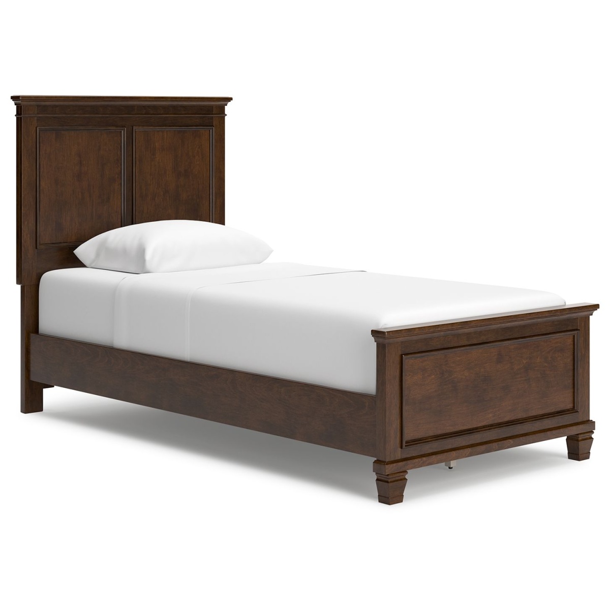 9cd46c40c38399f481167b4d90a055b7 Danabrin - Twin Panel Bed - Brown - Image 1