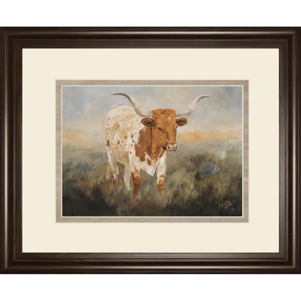 9d9bc3765d86bbf2e0f324225dc1fdc6 34x40 As Time Goes By I By Kathy Winkler - Light Brown - Image 1