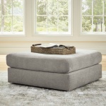 Avaliyah - Oversized Accent Ottoman - Ash - Image 2