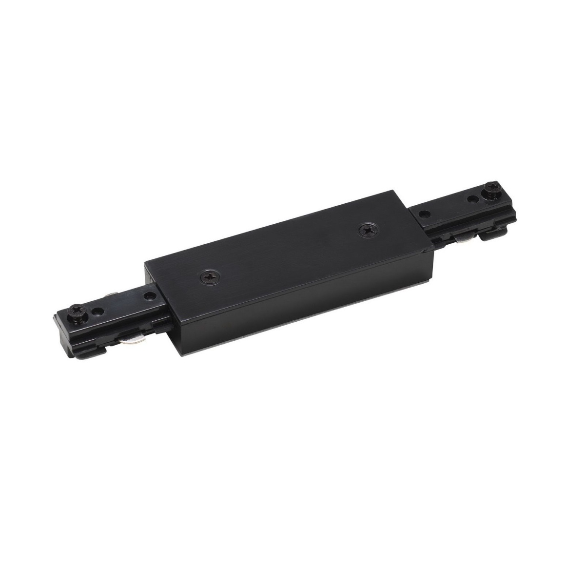 a3a5ab5b4c2b9c52200e0f0d6de91a22 0.8" Height Straight Connector - Black - Plastic - Image 1