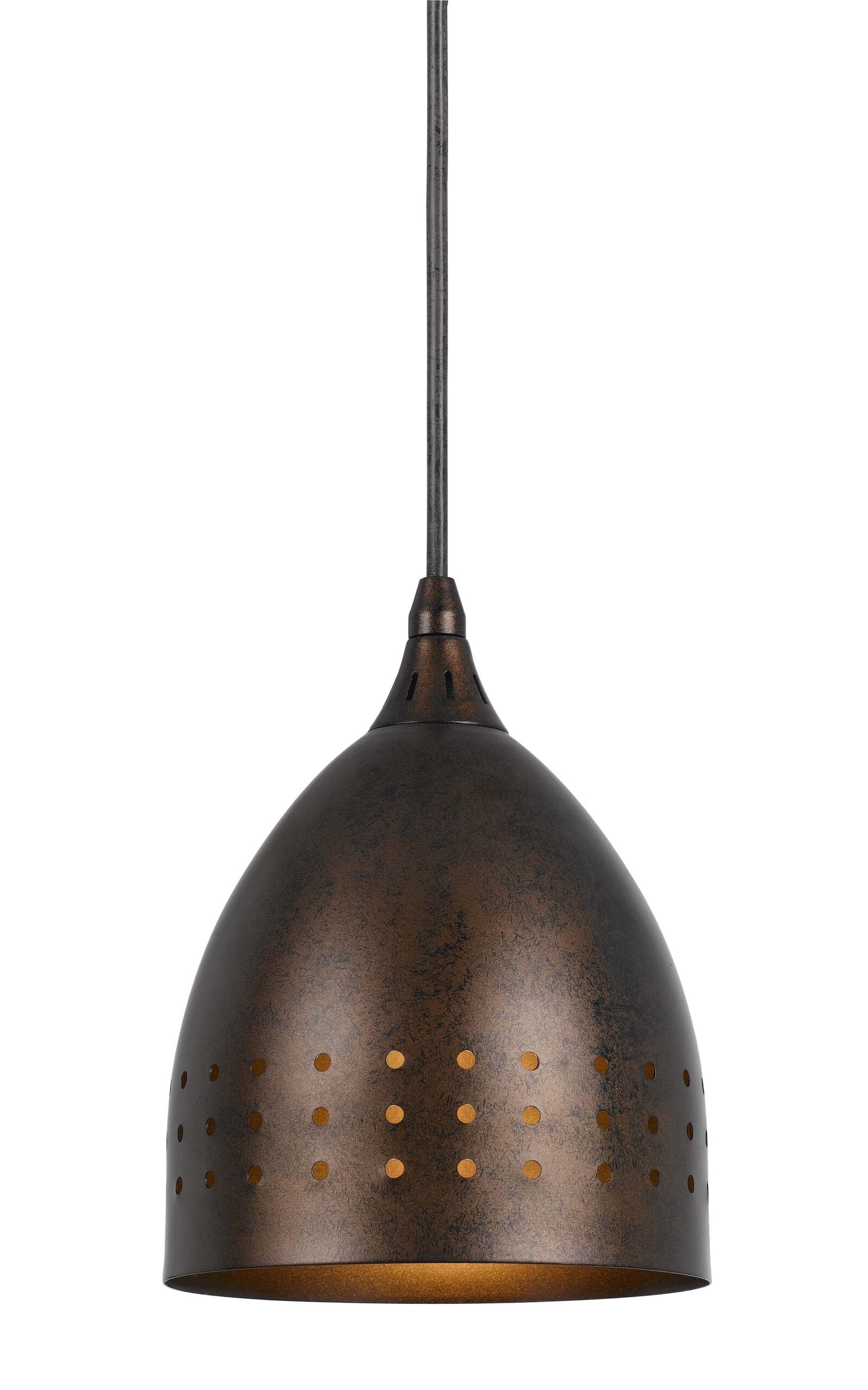 9.1" Height Metal Pendant - Oil Rubbed Bronze