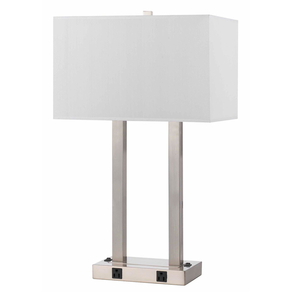 a5d2e0268978379b79e3d4d89152b408 Metal Desk Lamp With Two Outlets - 60W x 2 - Image 1