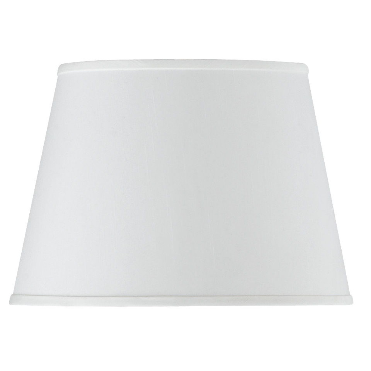 a82ce3818c80e30ef78587dcc1e6485d Coolie - 10" Height Round Hardback Fabric Shade - White - Image 1