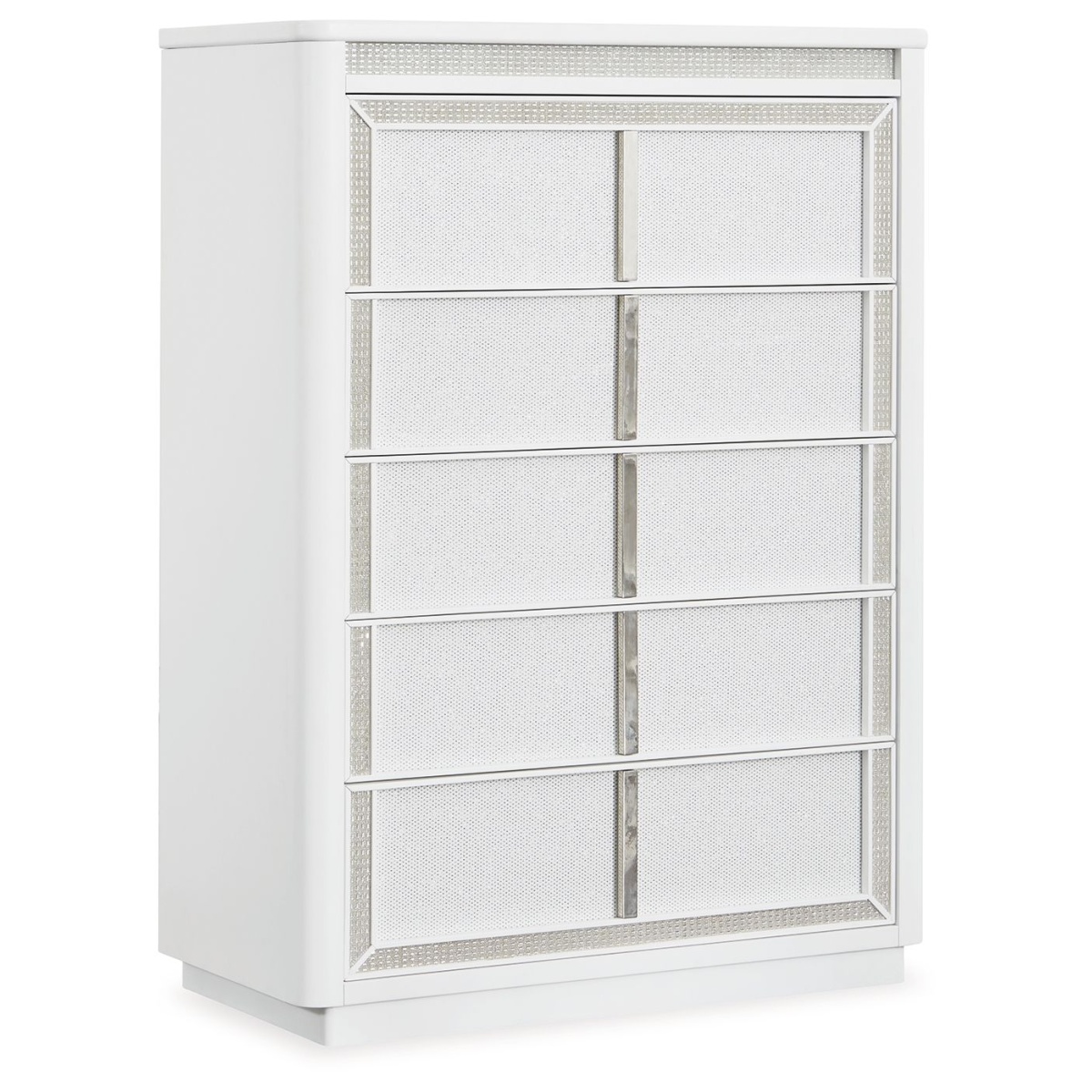 a8e4504666397c2656a6ede10d53e067 Chalanna - Five Drawer Chest - White - Image 1