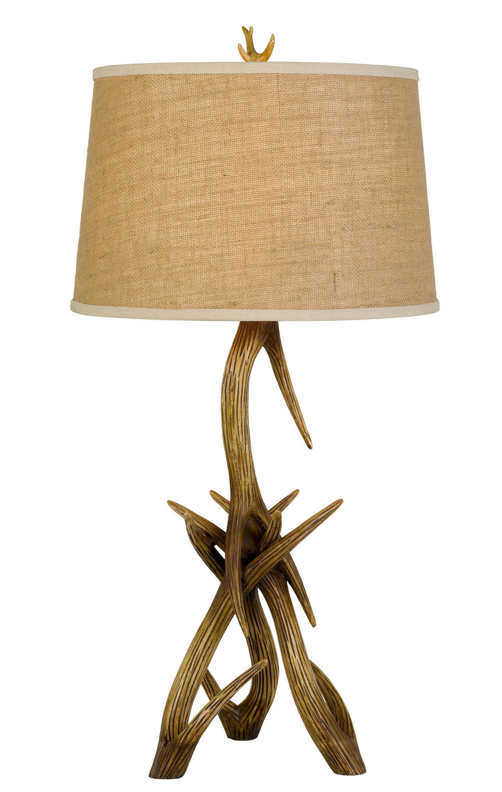 Drummond - 33.25" Height Resin Table Lamp - Antler